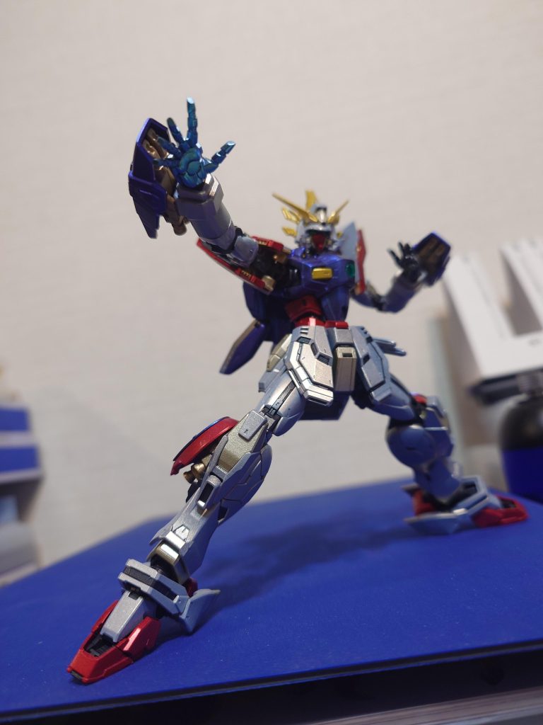 RGシャイニングガンダム（メタリックアレンジ）–3枚目/制作者：俺ちゃん