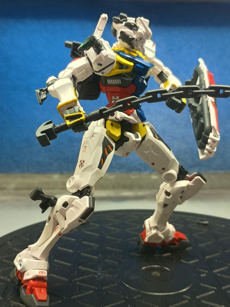 白いガンダム–2枚目/制作者：hayahio