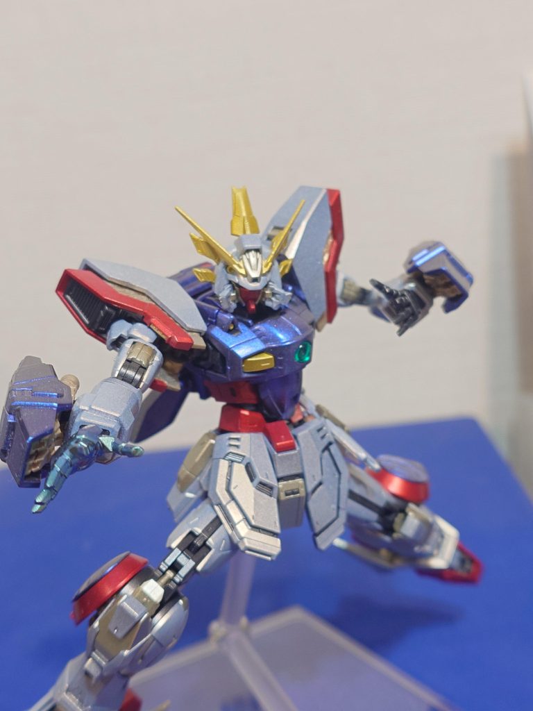 RGシャイニングガンダム（メタリックアレンジ）–2枚目/制作者：俺ちゃん