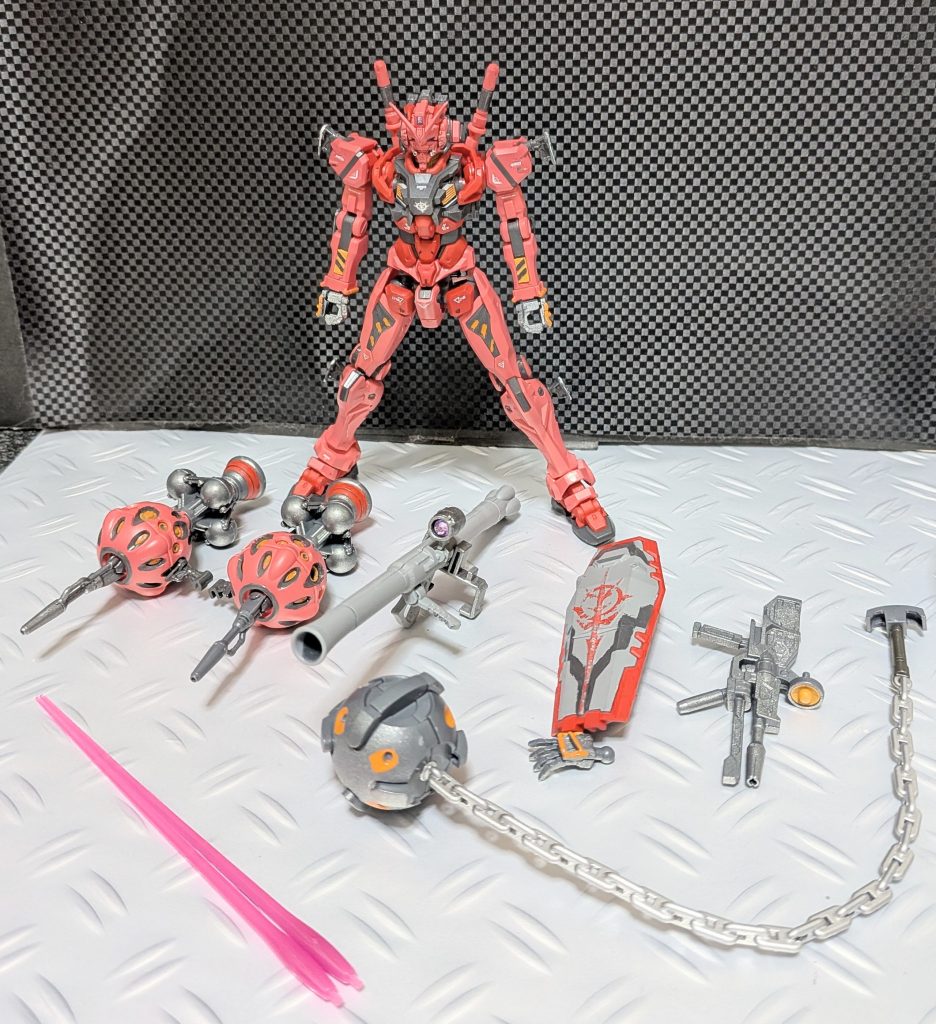 赤いガンダム–5枚目/制作者：@Ymarl1