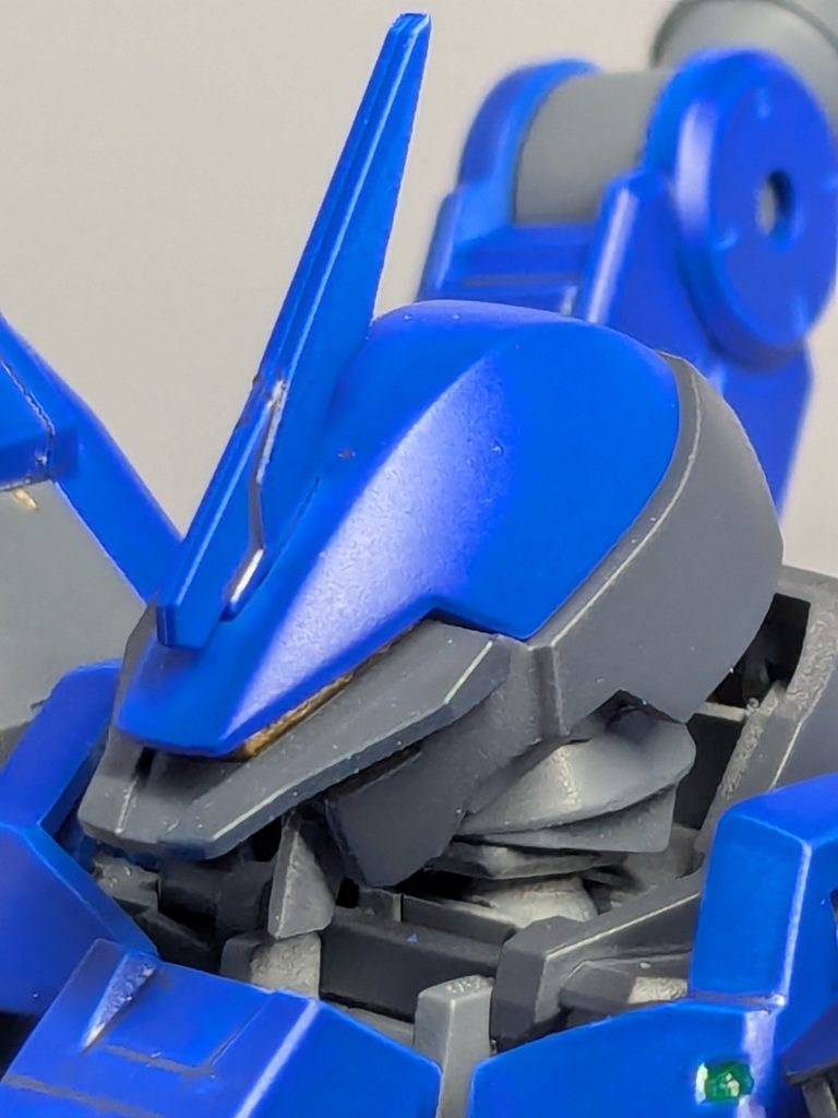 顎を付けてみた。