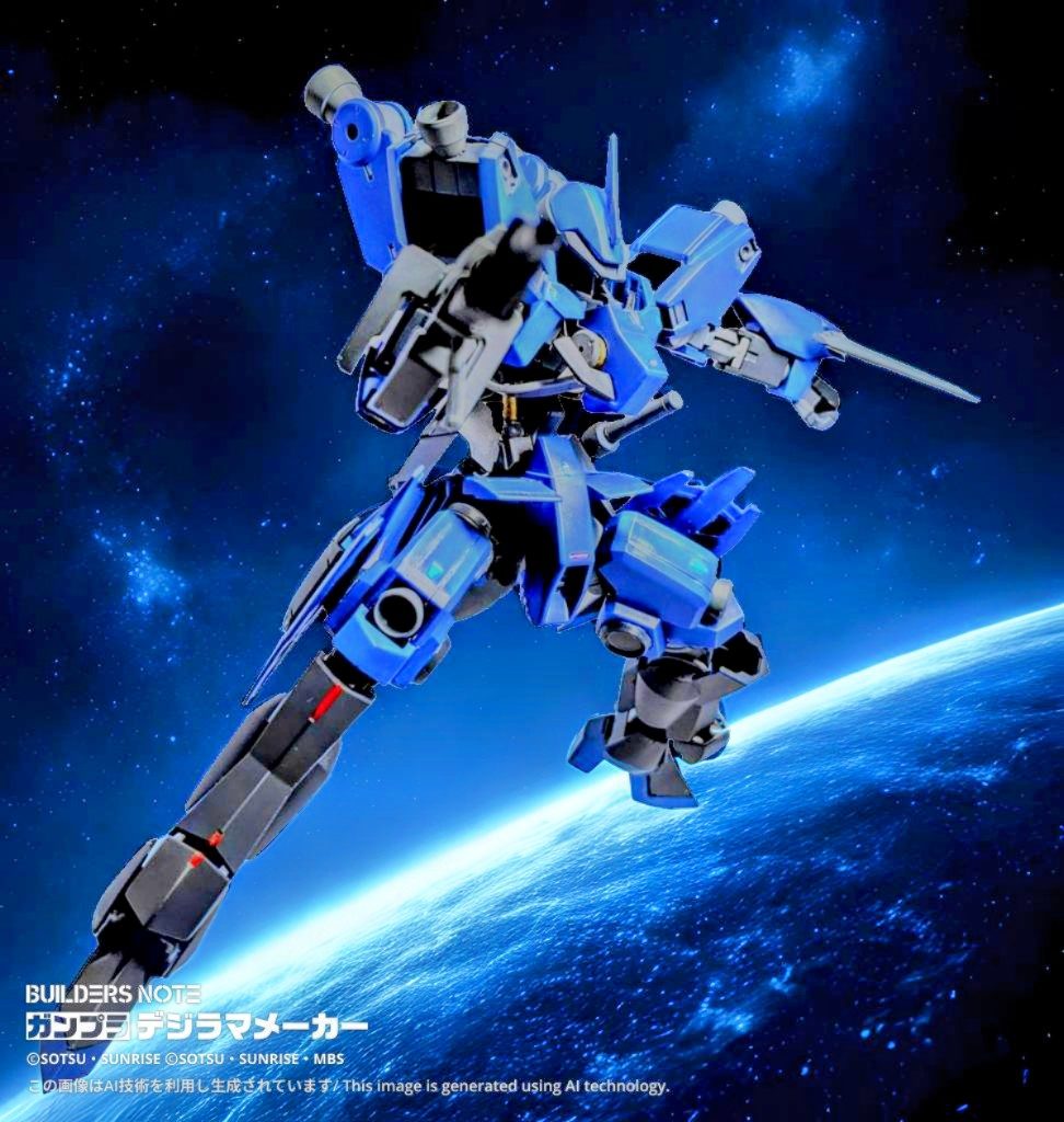 HG シュヴァルベグレイズ(マクギリス機)–4枚目/制作者:私生活が、極貧の翔姫