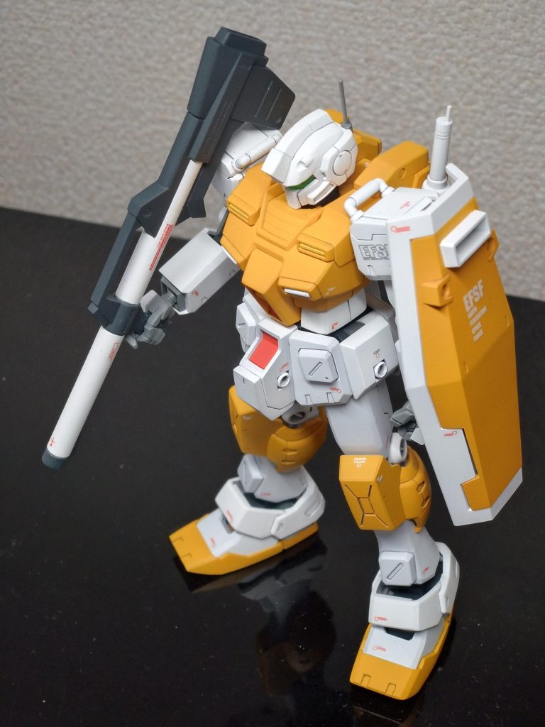 基本はキットのまま、ただし全身くまなく手を入れてます。