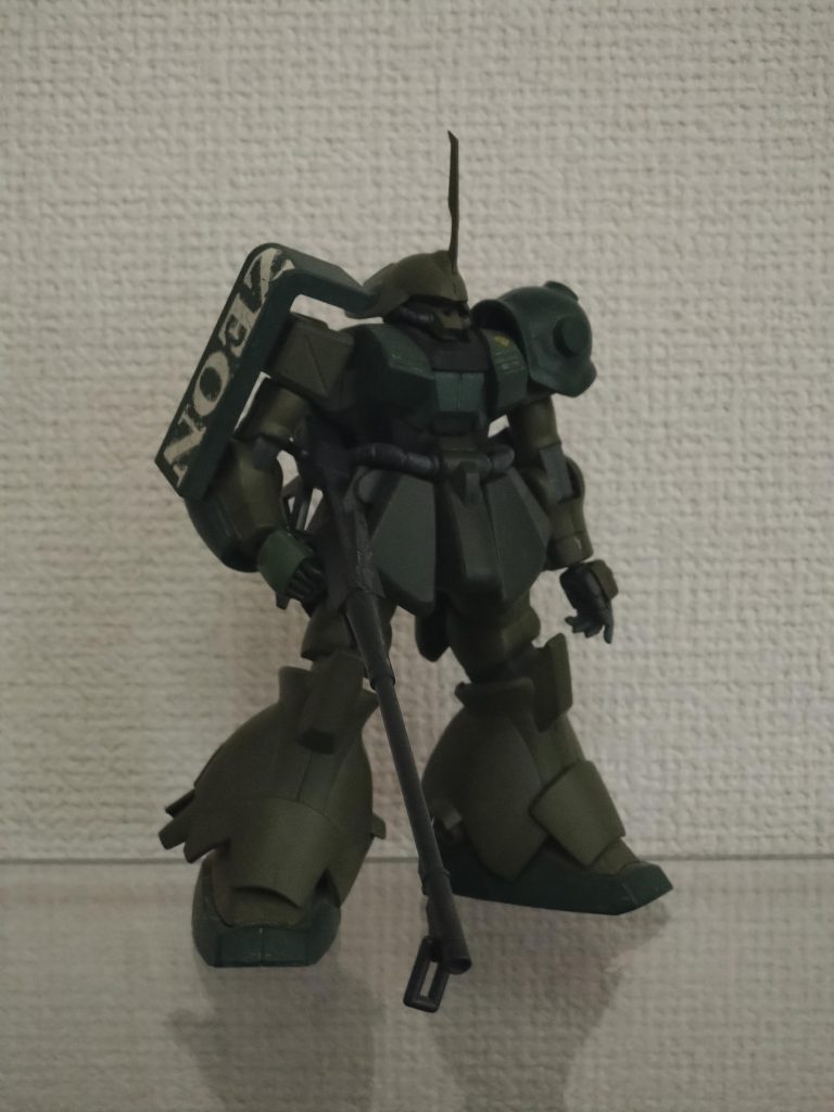 コイツは元々、中学生くらいに作ったジオン残党仕様のマラサイをリビルドしたものでした。作りは荒いですが、こっちの方も結構おきにいりでしたね。 閲覧ありがとうございました!また次の作品でお会いしましょう!