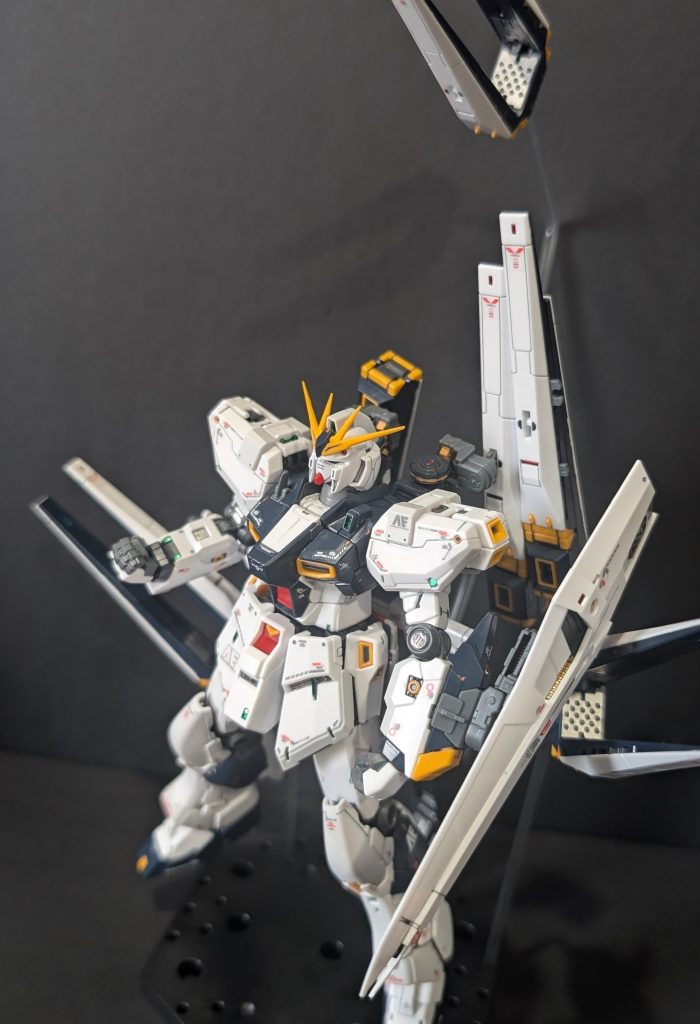 RG νガンダム ダブルフィンファンネル–8枚目/制作者：nasiyamakai