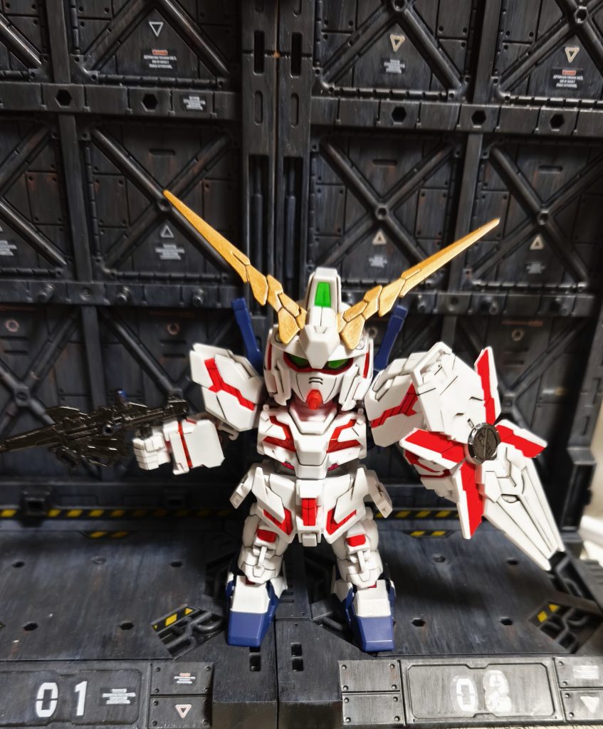 SD ユニコーンガンダム–2枚目/制作者：しろたん