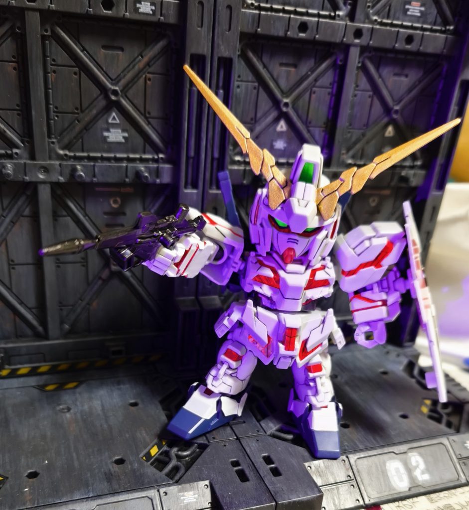 SD ユニコーンガンダム–4枚目/制作者：しろたん