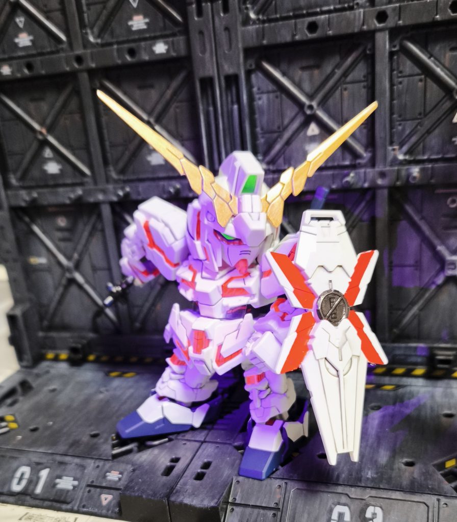 SD ユニコーンガンダム–5枚目/制作者：しろたん