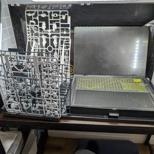 脳内でずっとギャンをジークアクスで見たときから、MarQssssssX、ヌケニンザク続く機体はこれにしたいなと思っていたので製作していきます✨️ヌケニンザクのクランバトルの戦闘データ、マークシックスの武装を搭乗者に合わせてカスタムして搭載した,,,,,,みたいな感じです☺️ガンダムシュバルツリッター、イフリートシュナイド、イフリート改とのミキシングにしたいなと思っています✨️だいぶ先にはなるかもですが製作していきたいです！（2枚目）