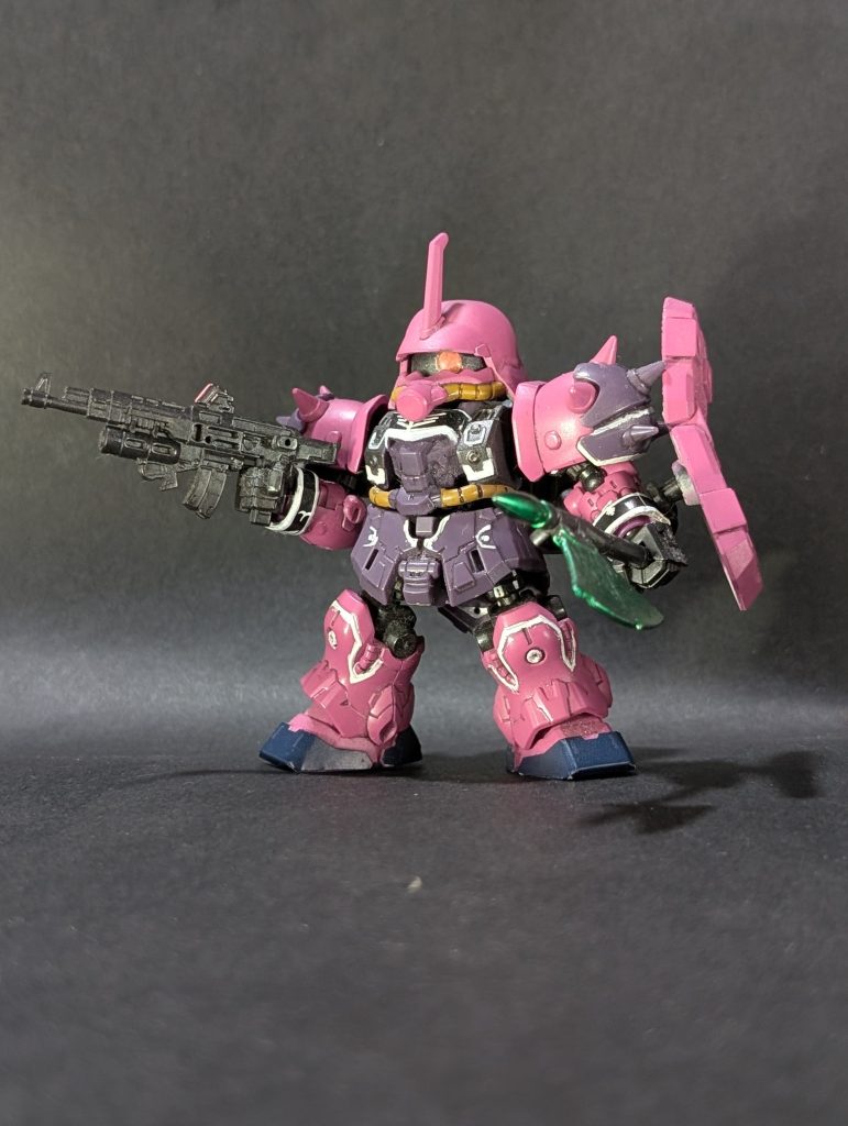 角の位置が気に入らなかったのでそれも変えています。