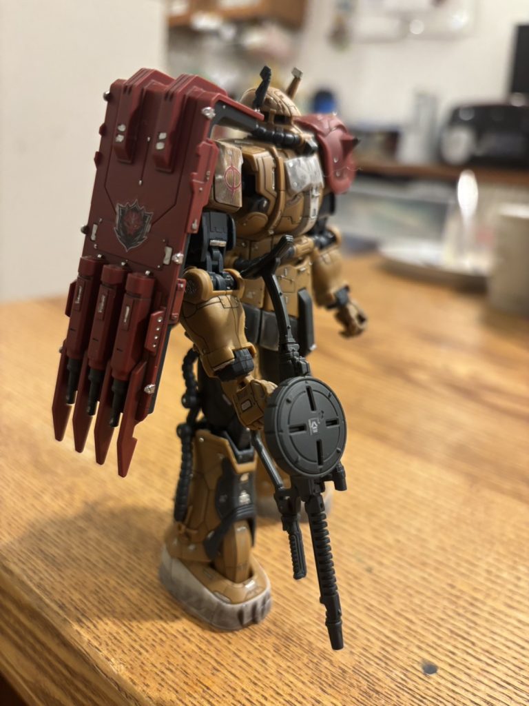 ワンポイントのメッキシルバーやり過ぎ笑