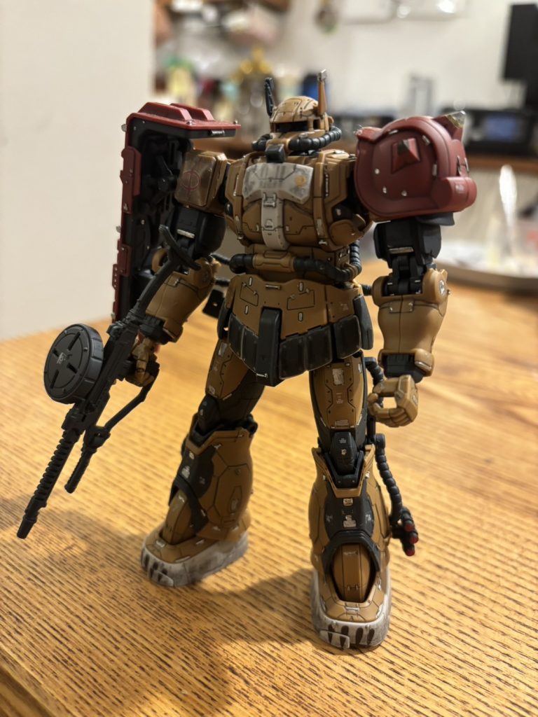 HGソラリ機専用ザクIIF型–8枚目/制作者：レモンサワー