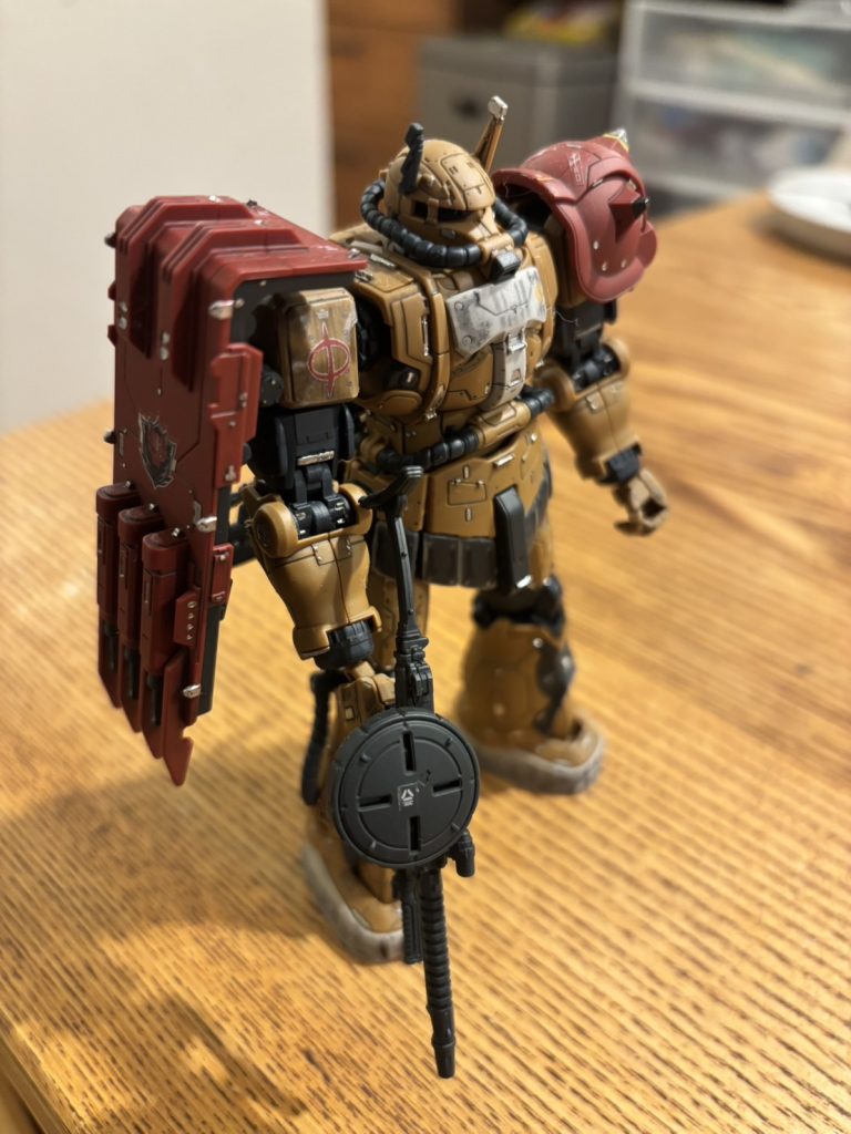 成形色、部分塗装、デカール、つや消し、メッキシルバーのお祭りです！笑