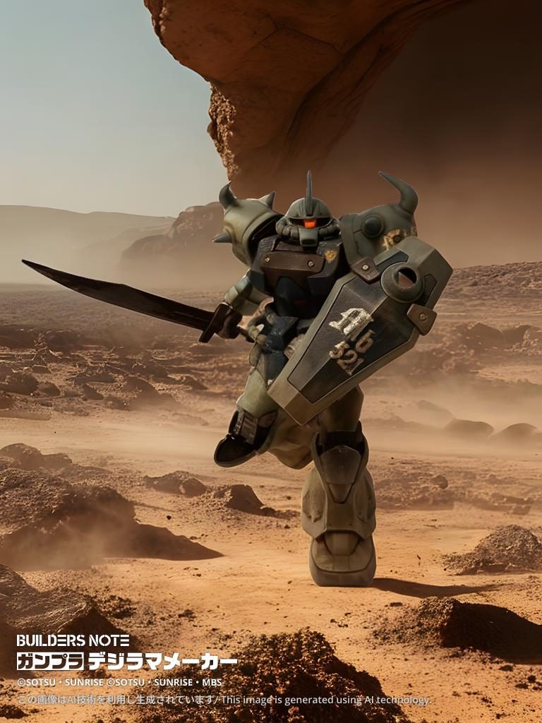 特徴的な肩とシールドのマーキングはマステを切り出して筆塗りしました。