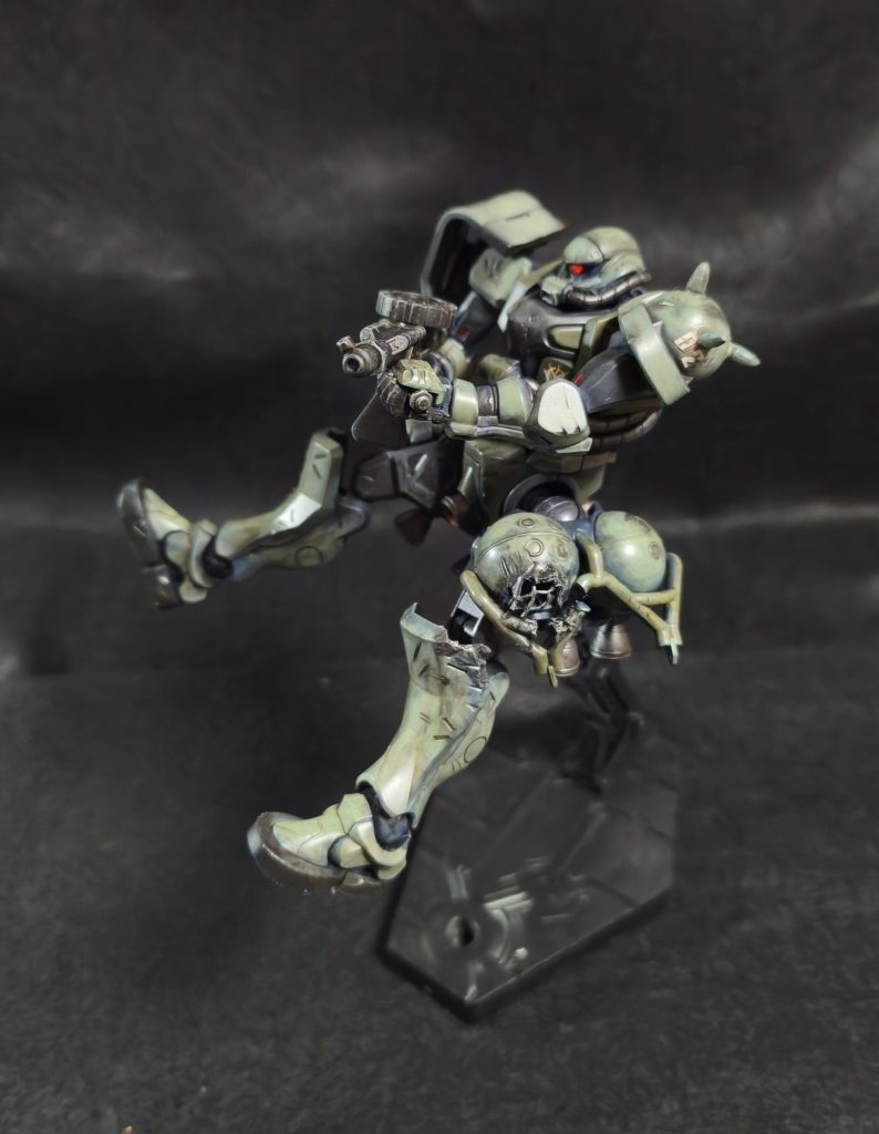 タンクを損傷させてみました。