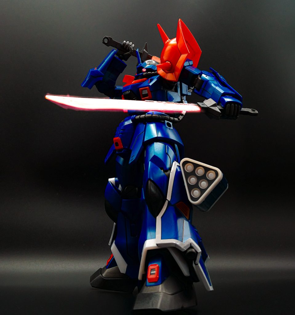 お気に入りポージングです✨️ヒートサーベルは発熱表現もしてみました✨️