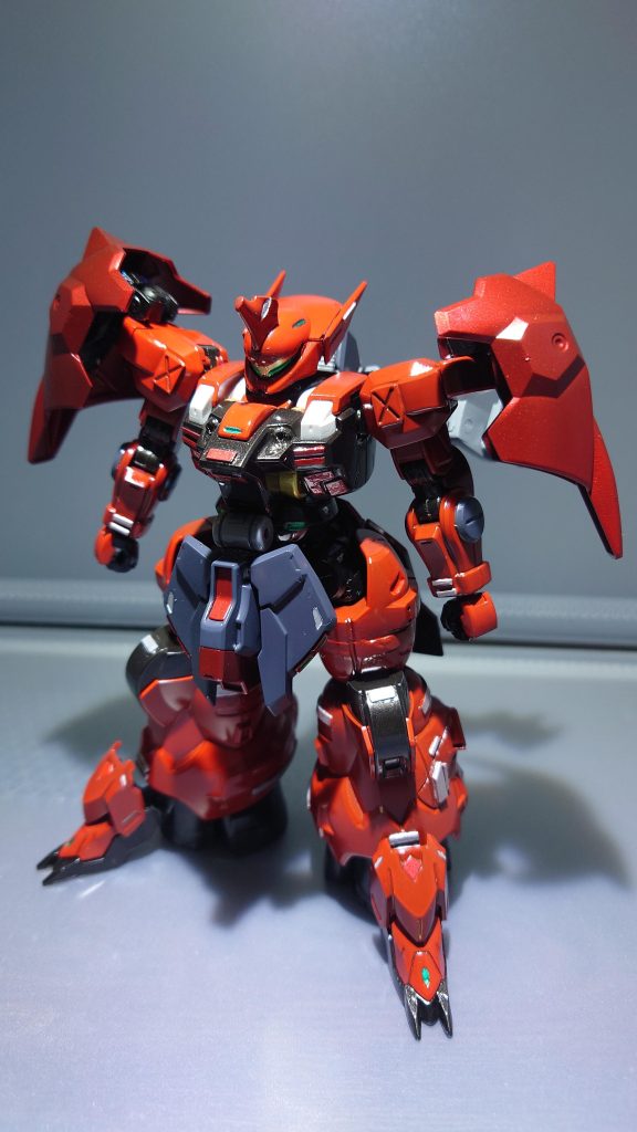 今回初めて汚し塗装に挑戦してみました。写真は汚し前の段階ですが、この色も結構気に入ってました。