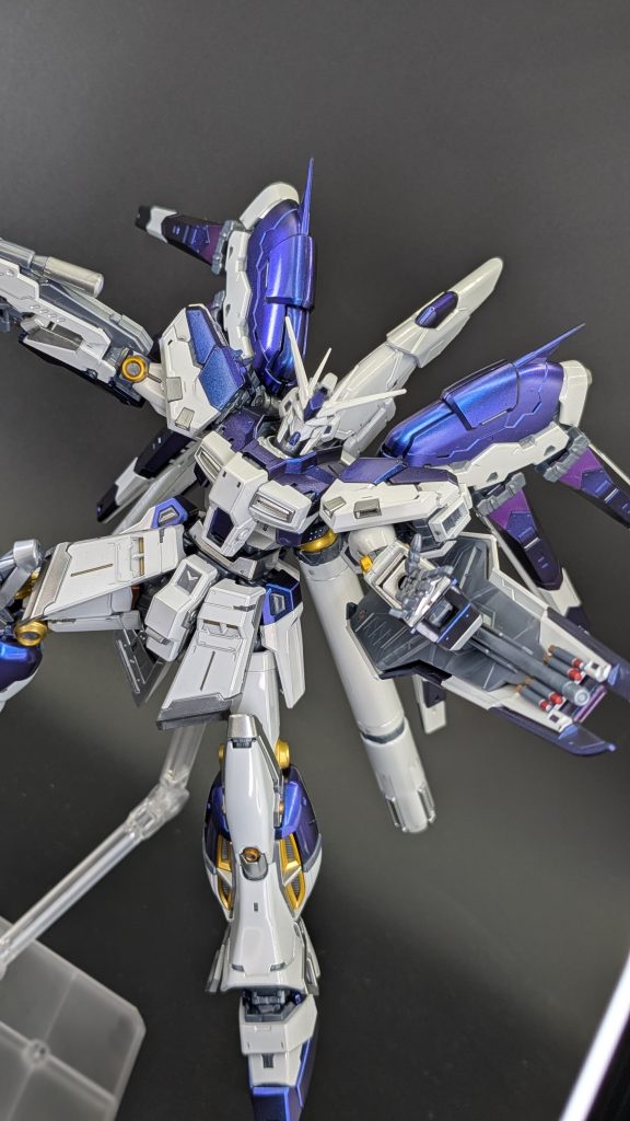 シールドミサイルちょこっと筆塗り