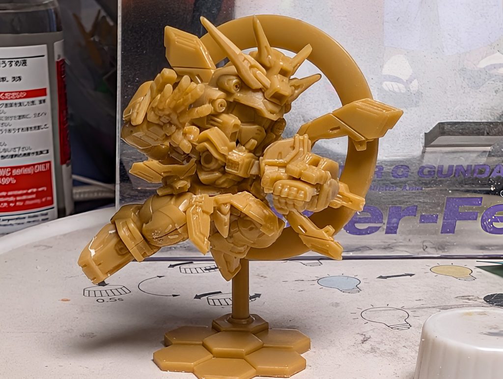 スペリオルディファイン　ゴッドガンダム–3枚目/制作者：えぬびい