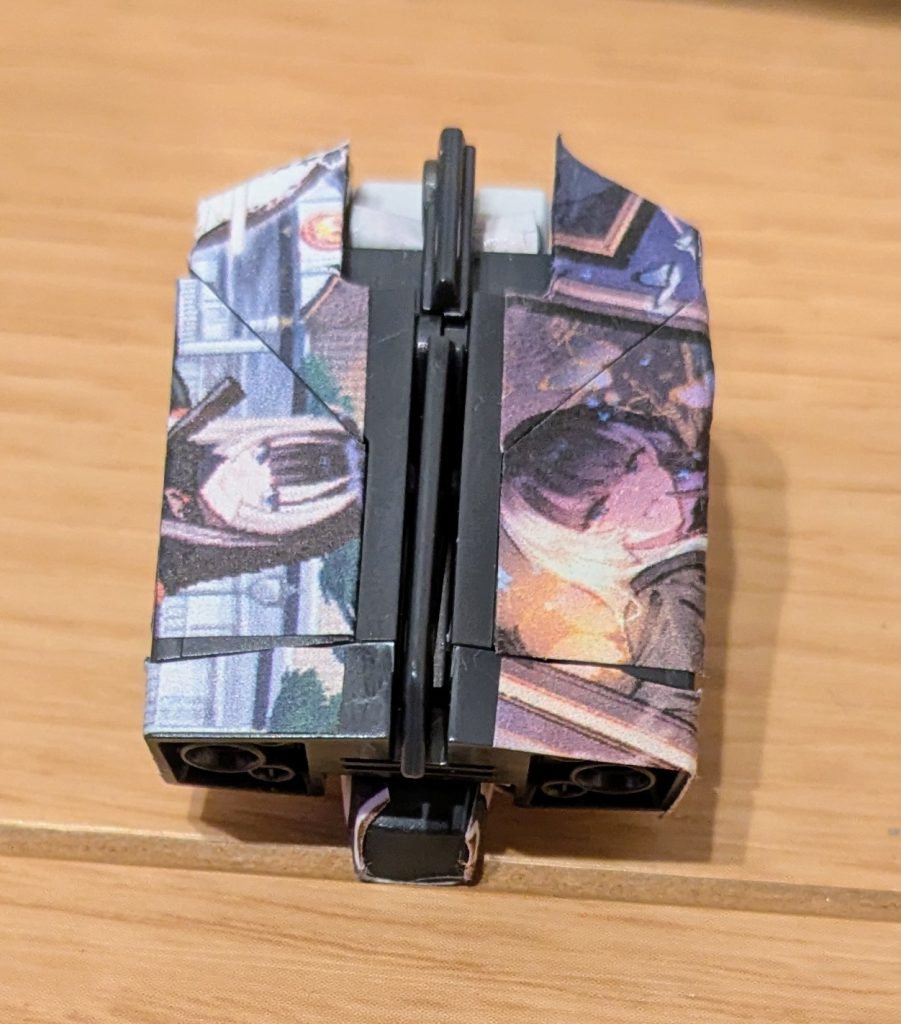 コアブロック裏側から1枚。2枚絵が良い感じに綺麗に見える好きなショットです。