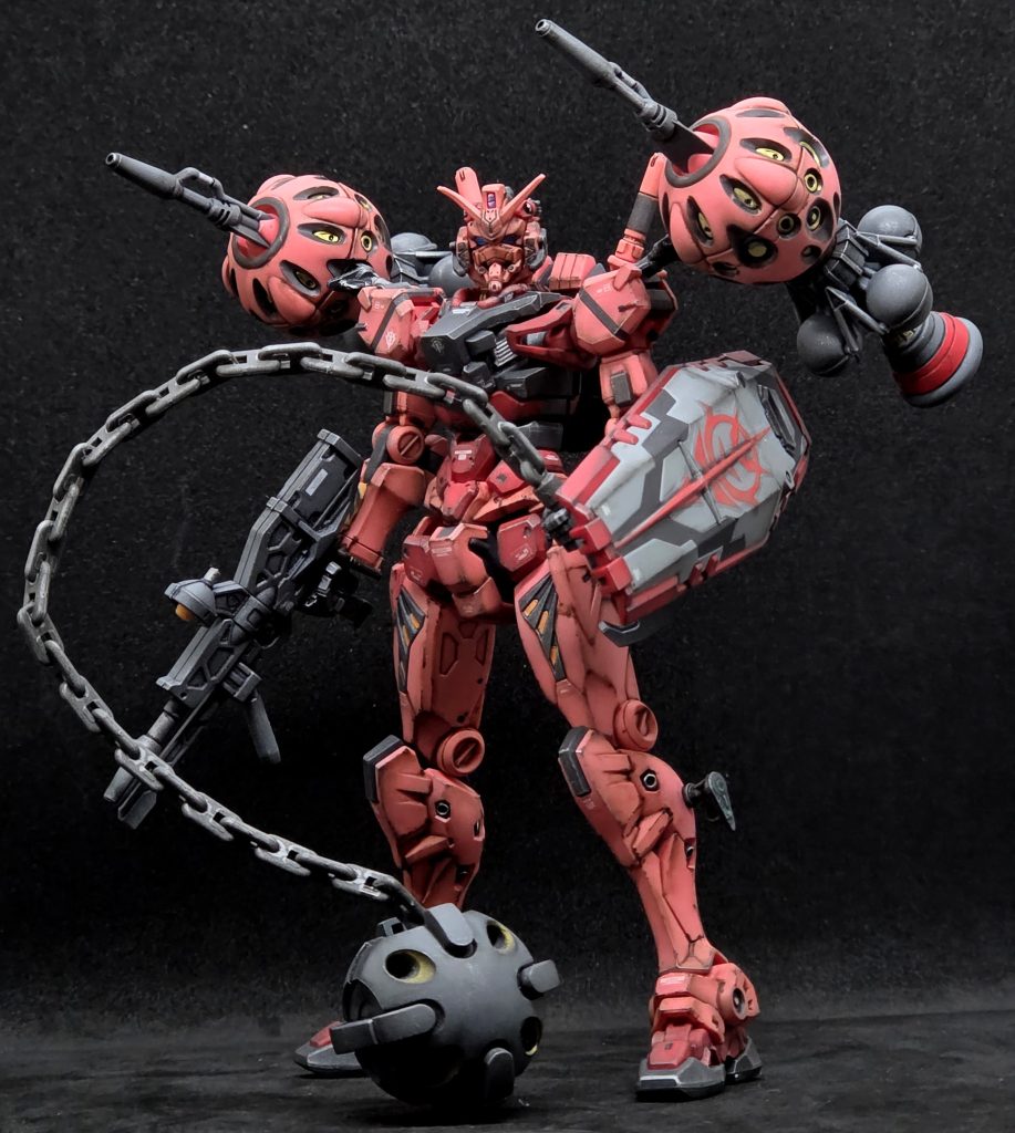 てな感じで、赤いガンダムでした! 最後までご覧いただき有り難うございました!また投稿した際は見て頂けると幸いですm(_ _)m