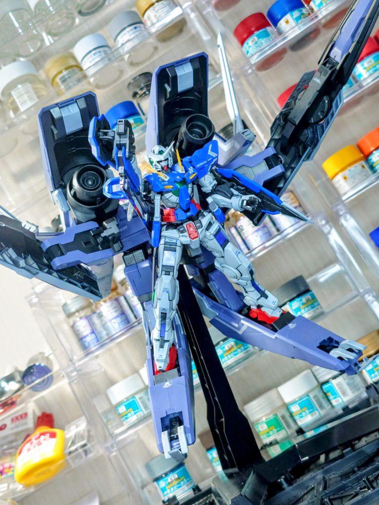 エクシアドッキングエクシアは以前作ったRG!プレバンでGNアームズを予約できた直後に店頭でエクシアを見つけ、これは運命だと思いましたね(笑)