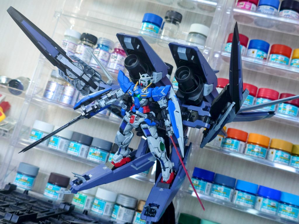 欲を言えばメタルビルドに付いてたようなビームエフェクトがあったらた良かったかな?まぁあったところでデカすぎて常設では飾っておけそうにないけどね(笑)