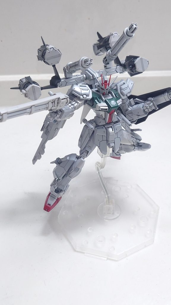 武装に〇M58E4ガトリング機関砲〇ガンバレル✕4(GAU-758Sレールガン+M70AMSATミサイル)〇B62E4ガトリングビーム砲✕2が追加!