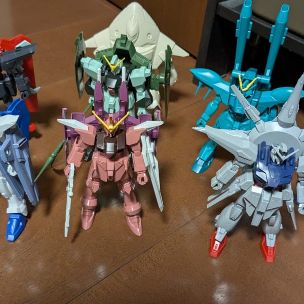 残りの無印SEEDのコレクションシリーズ