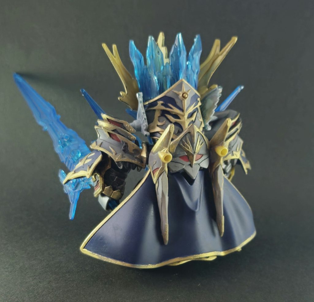 背面　マントで隠れてますがちゃんと塗りました。というかマントで隠れることにあとで気がつきました…、、