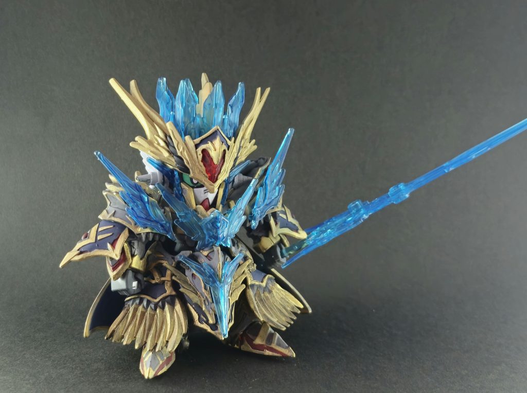 エクスカリバー装備です。クリアパーツにはエクスプレスカラ－を塗って色を深くしてます