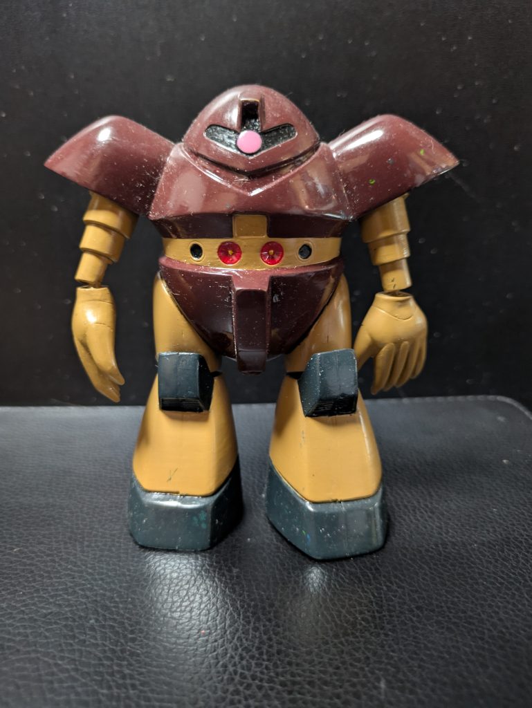 発掘時のゴッグさん、これはこれでいいのかもしれません。