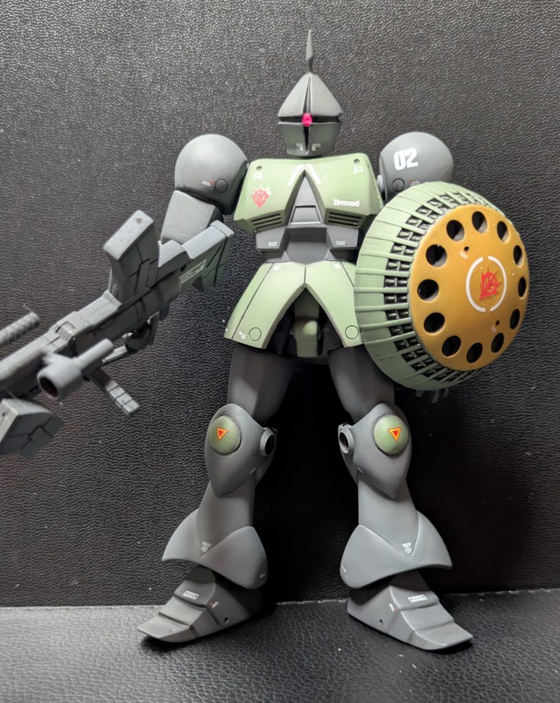 もうちょっと頭部小さくしても良かったかもしれません。