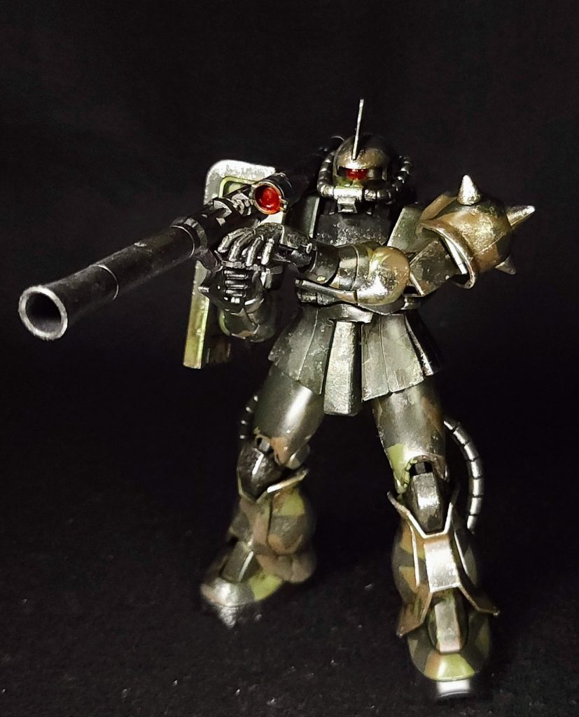 ザクII S型 スプリッター迷彩–2枚目/制作者：塗装狂主任