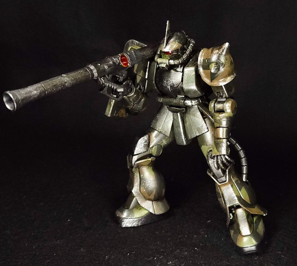 ザクII S型 スプリッター迷彩–3枚目/制作者：塗装狂主任