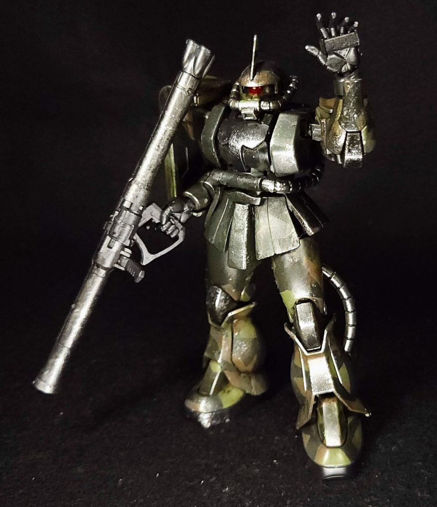 ザクII S型 スプリッター迷彩–4枚目/制作者：塗装狂主任