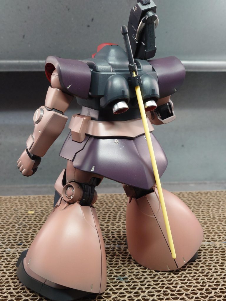 ピンク：シャアピンク紫：シャアレッド黒：ティターンズブルー1関節：MSグレー連邦系赤：サザビーレッド