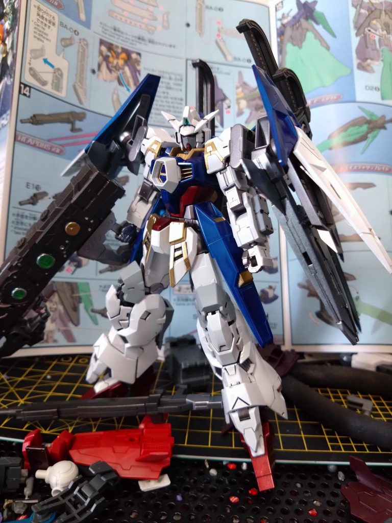 塗装完了AGEのキットはミキシングしやすく弄りやすくて優秀ですねぇ。観覧ありがとうございました！