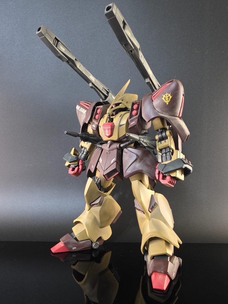 正面。本体はガルスJそのままでカラーリングだけ変えた感じです。