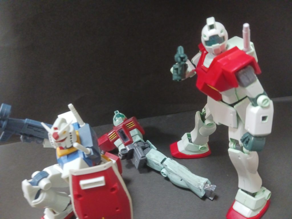 連邦軍のもの集合!こんなのかっこいいに決まってるじゃないですかっ!!癒される(?)