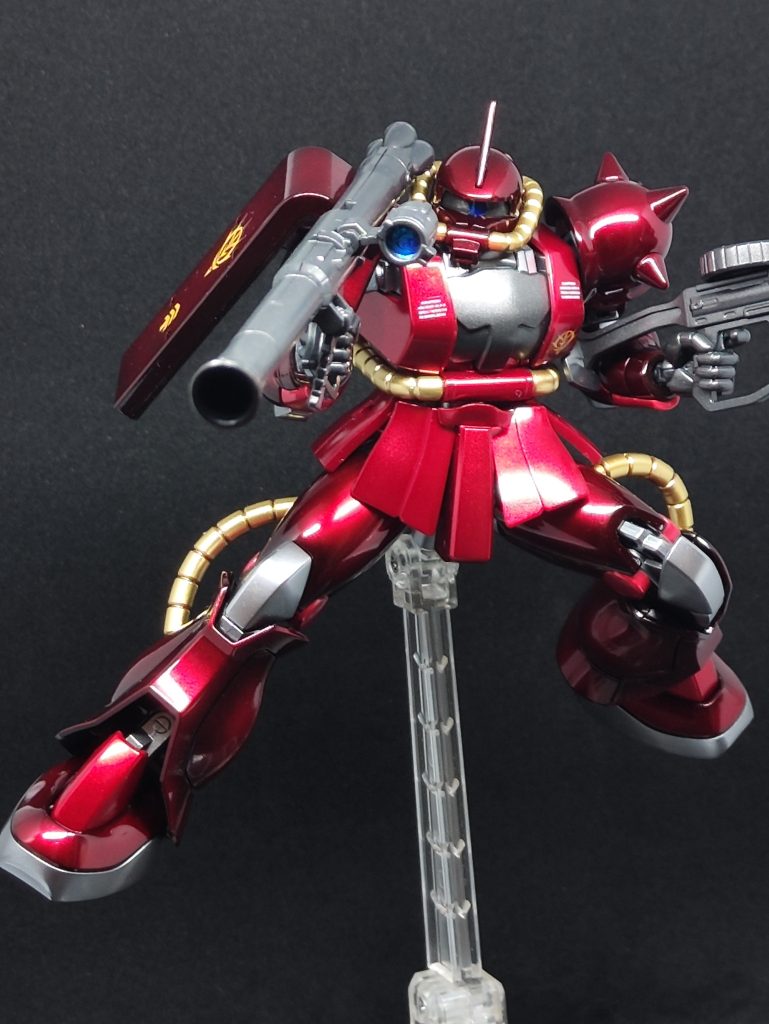 シャアザク完成–2枚目/制作者：@teddedvirukisu