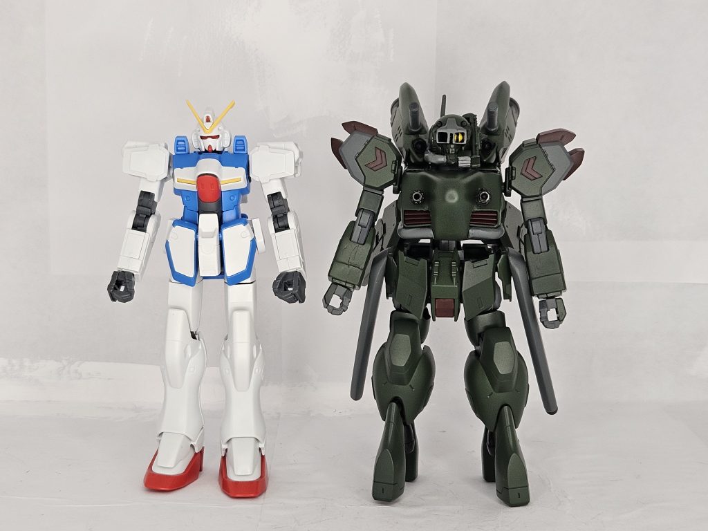 機体サイズを小型化することに一番時間を割いた気がしますが、結果として今まで作ったことのないような感じのオリジナルガンプラが作れた気がします。