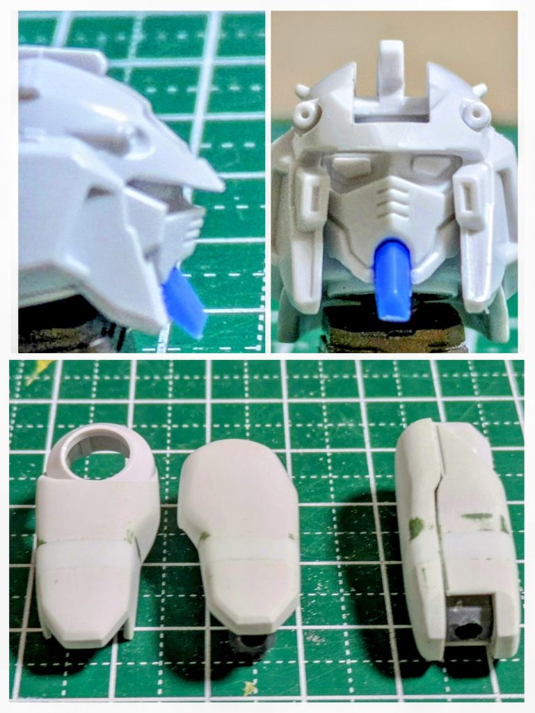 アゴは結構な角度変更をしました。太腿は3ミリ延長してます。