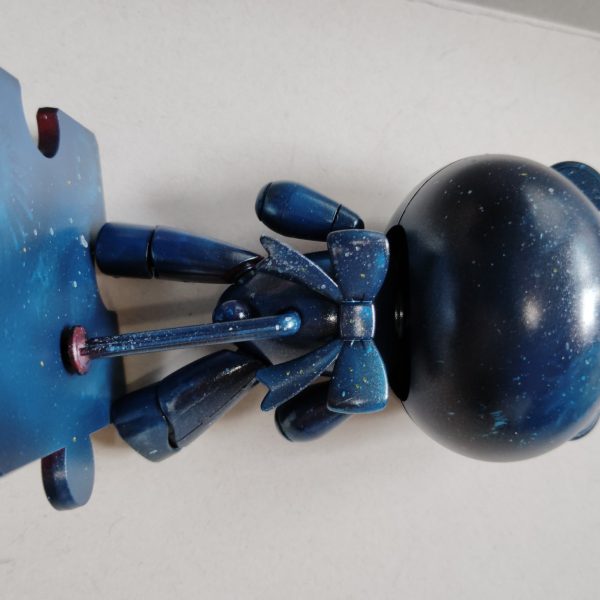 作成中にあげたもののこれ以上どうすりゃええんや(zaku-kao2)目鼻はホイルシールを切りました（4枚目）