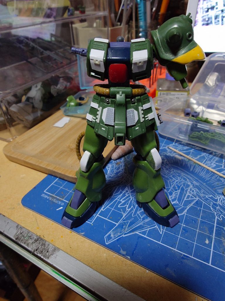 牛歩製作ザク＆ザク＆ザク時々スキウレ　ジオラマ–7枚目/制作者：ガンガン軍曹