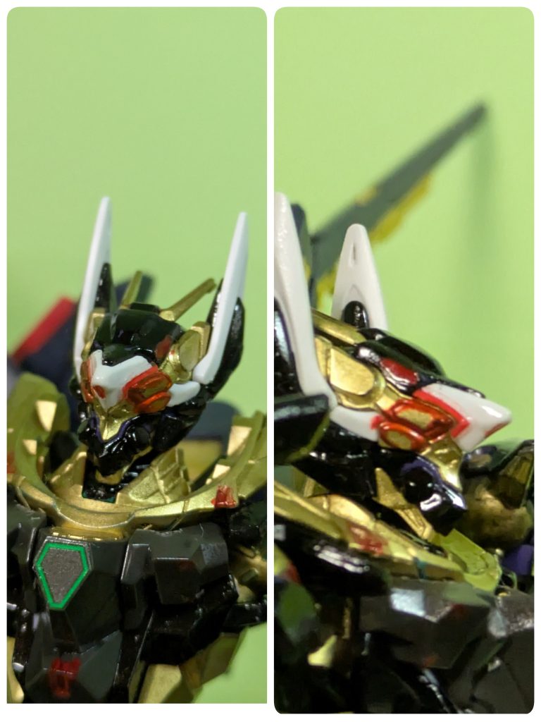 ジフレドの頭部にツインアイを増設。これでより