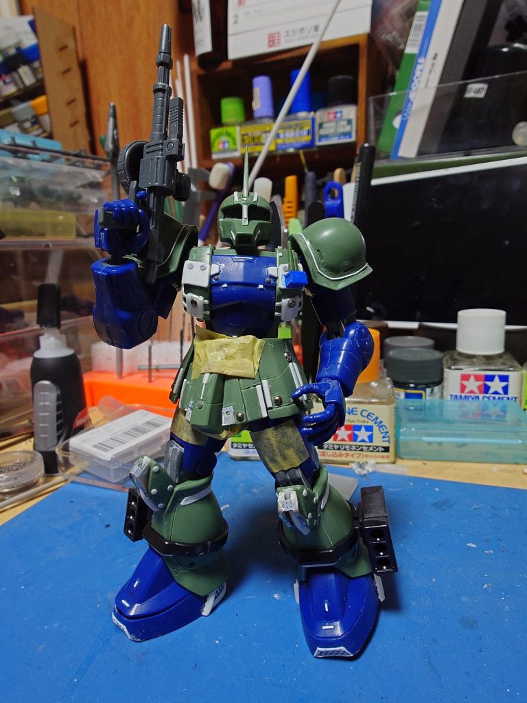 牛歩製作ザク＆ザク＆ザク時々スキウレ　ジオラマ–6枚目/制作者：ガンガン軍曹