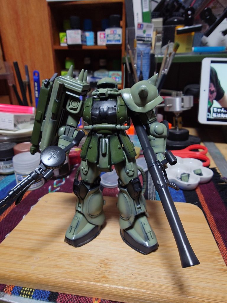 牛歩製作ザク＆ザク＆ザク時々スキウレ　ジオラマ–9枚目/制作者：ガンガン軍曹