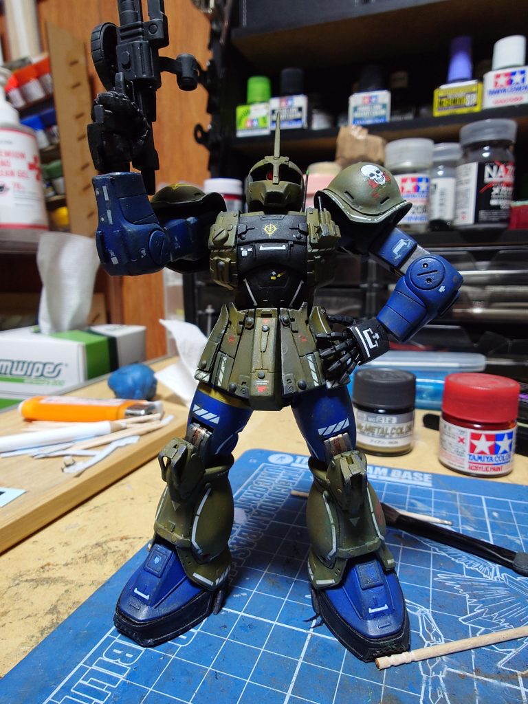 牛歩製作ザク＆ザク＆ザク時々スキウレ　ジオラマ–8枚目/制作者：ガンガン軍曹