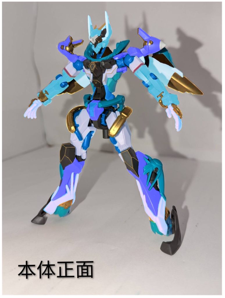 参考にした友人作の本体カラーコンセプト。丁寧に塗ってくれたおかげで超助かりました(^^)/